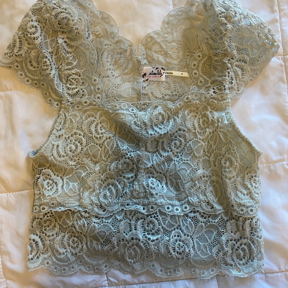 Free People Lace Top